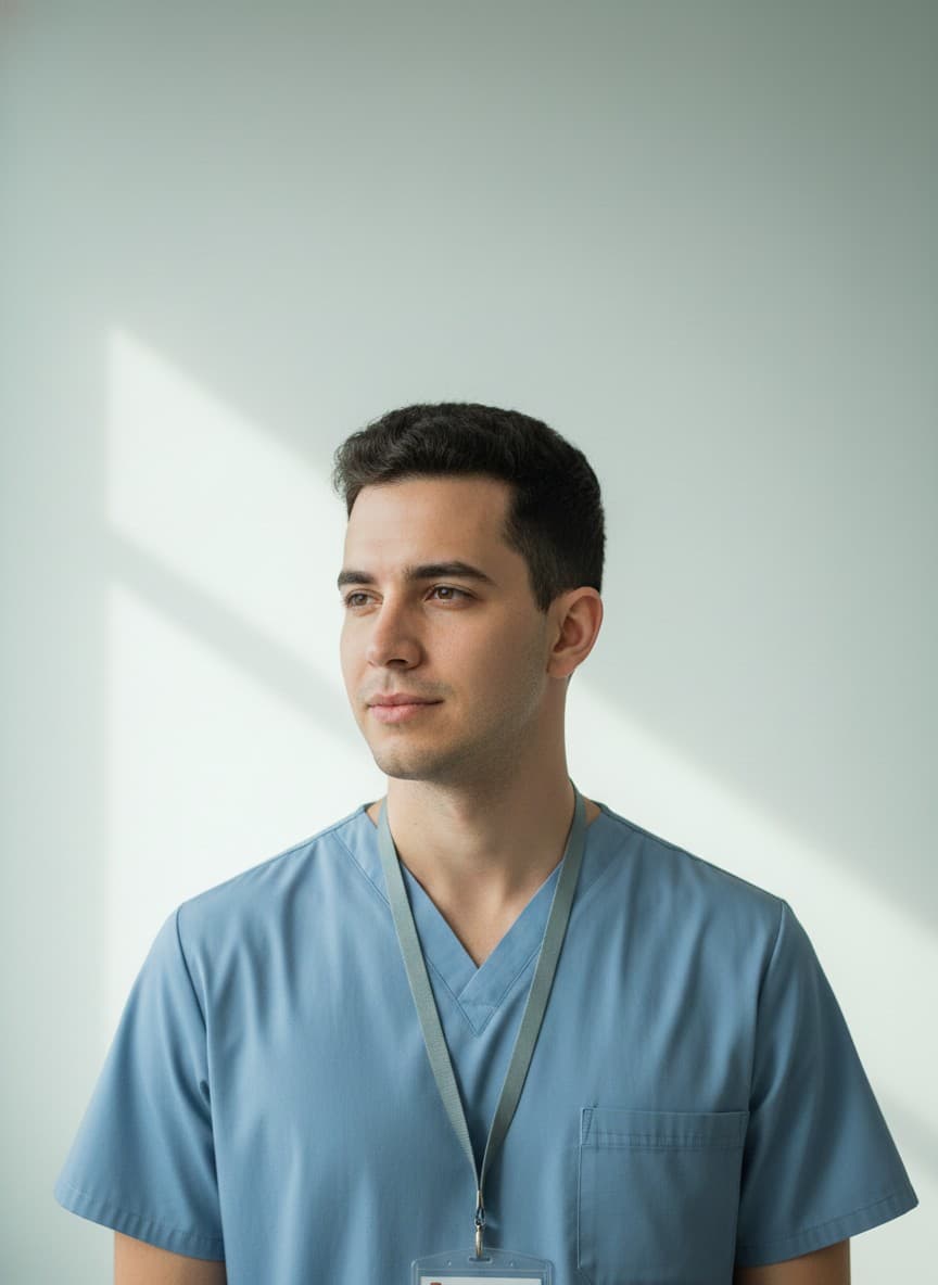 Médico na fase Residente